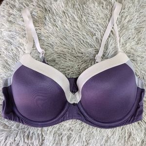 38C Victoria Secret Demi bra lightly lined purple